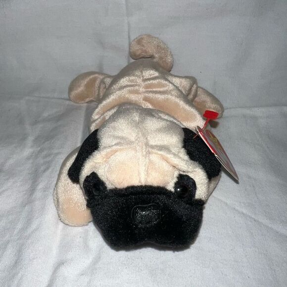 TY Original Beanie Baby “Pugsly” 1996 - Picture 3 of 13